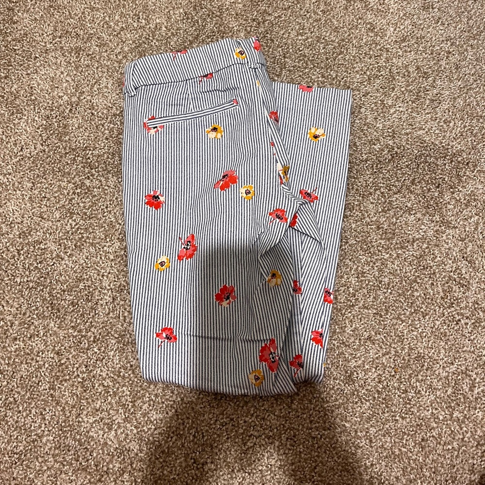 Flowered Pants